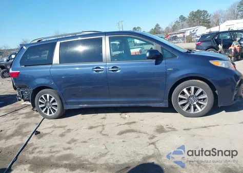 2018 Toyota Sienna Xle from USA, damaged, VIN 5TDDZ3DC6JS206368